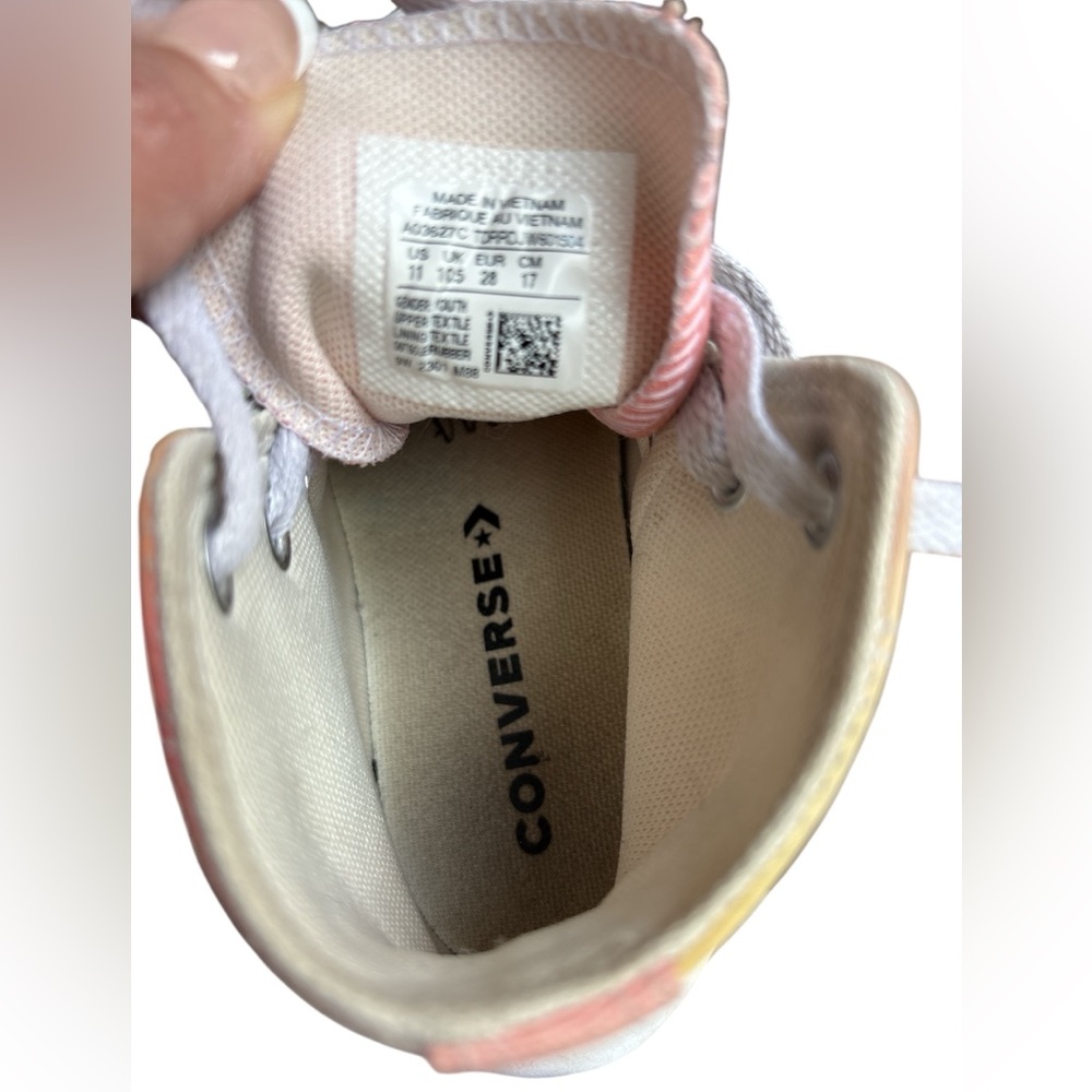 Converse Chuck Taylor All Star Mermaid Move Girl's Platform Sneakers, Size 11 - Picture 8 of 8